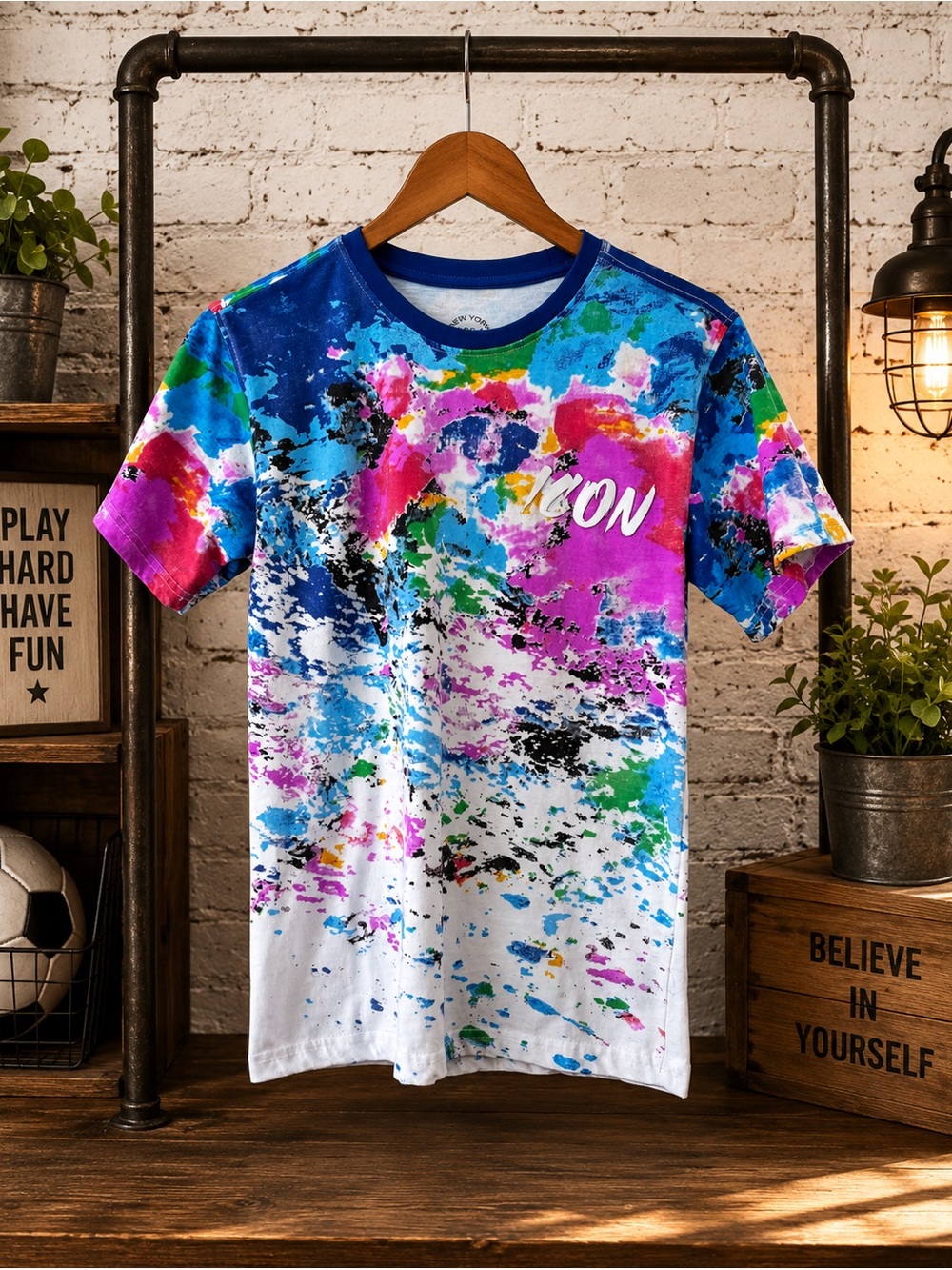 Kids Tie-Dye Splash Tee